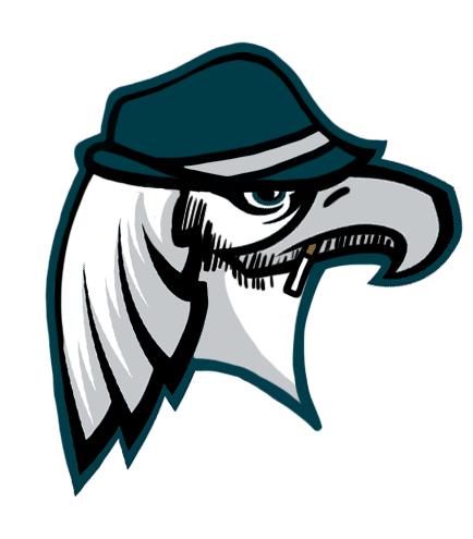 Philadelphia Eagles Hipsters Logo DIY iron on transfer (heat transfer)